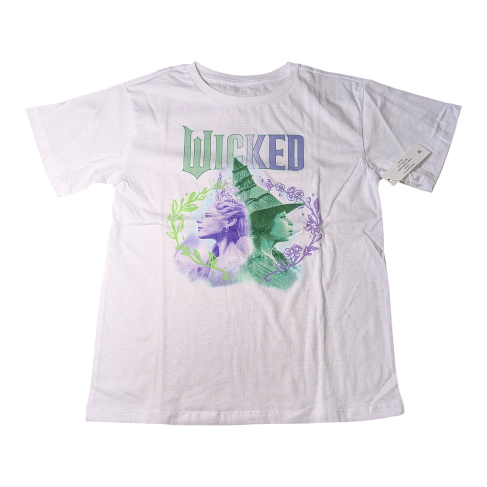 Wicked Kids Graphic T Shirt Size M 7-8 White NWT